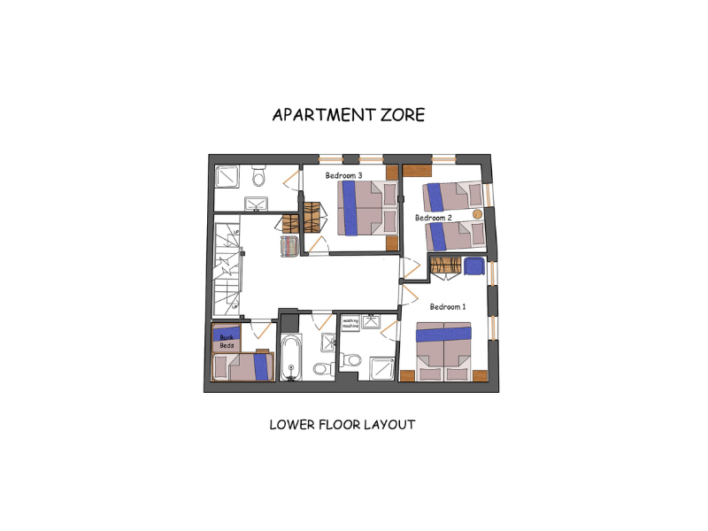 Apartment Zore Floorplan